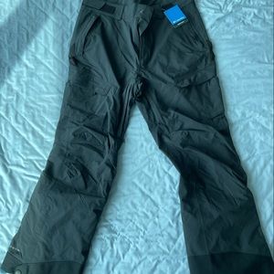 New Columbia Black Omni-Tech Snow Pants